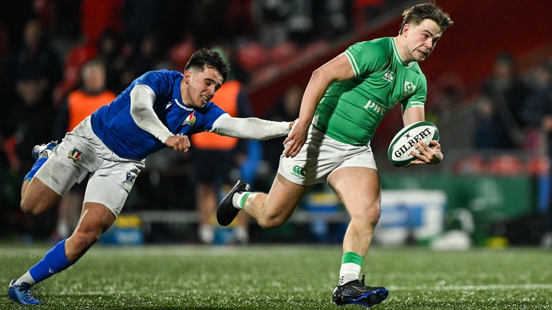 Hugo McLaughlin will win his third cap against Wales