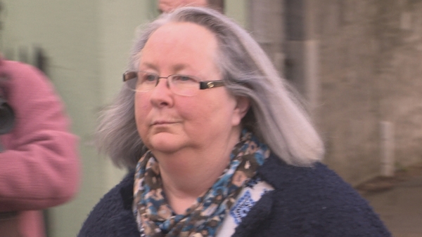 Patricia Kelly pictured leaving court today