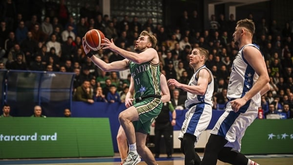 Sean Flood in action against Kosovo in prishtina