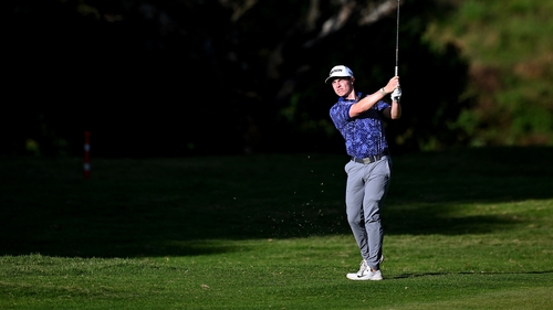 Conor Purcell in action at the Kenya Open in Nairobi