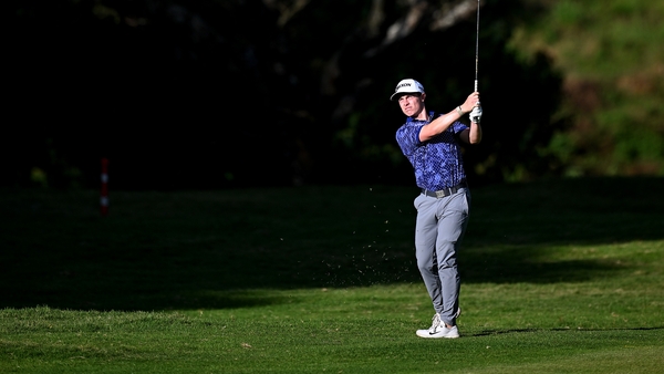 Conor Purcell in action at the Kenya Open in Nairobi
