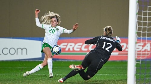Leanne Kiernan had a goal chalked off for offside