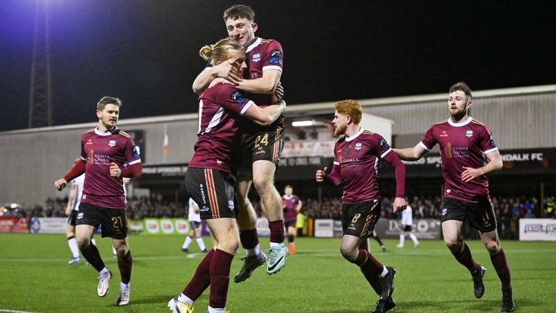 Edward McCarthy was on target as Galway won at Dundalk