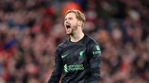 Caoimhín Kelleher will start for Liverpool against Southampton