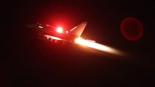 Houthi rebels have repeatedly launched missiles and drones at Israel since October 2023 (file image)