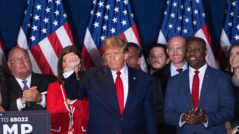 Cosúlacht mhaith anois ar Donald Trump