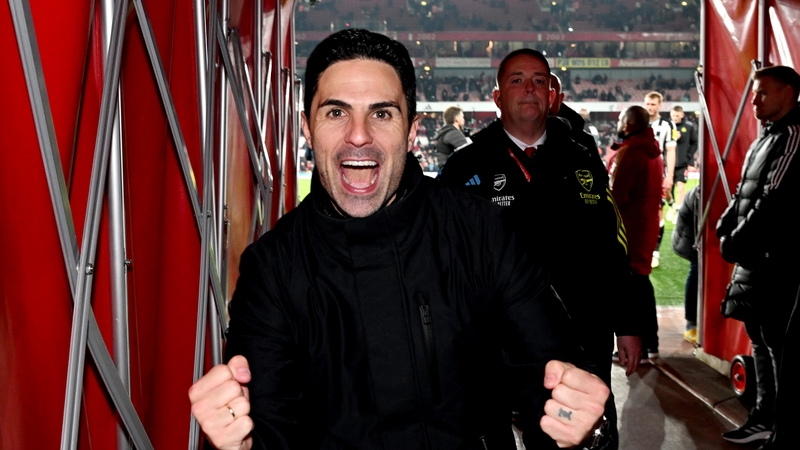 The Arsenal manager is delighted by how his side are playing right now