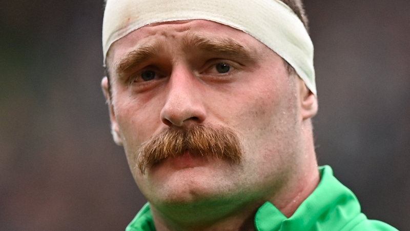 Oli Jager made his Ireland debut against Wales