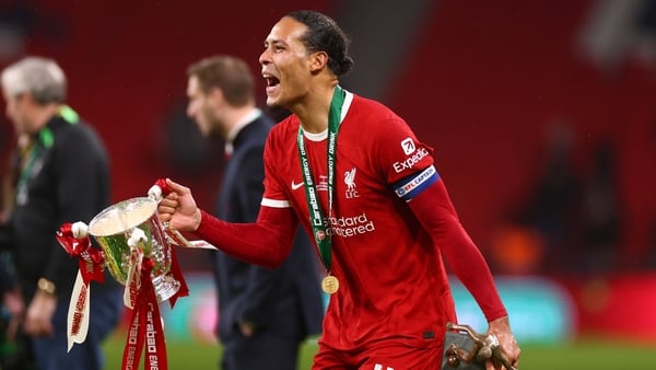 Virgil van Dijk netted the winner for Liverpool in last year's Carabao Cup final