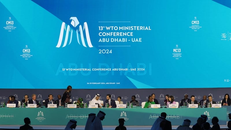 The WTO's 13th ministerial conference (MC13) is scheduled to run until Thursday in Abu Dhabi