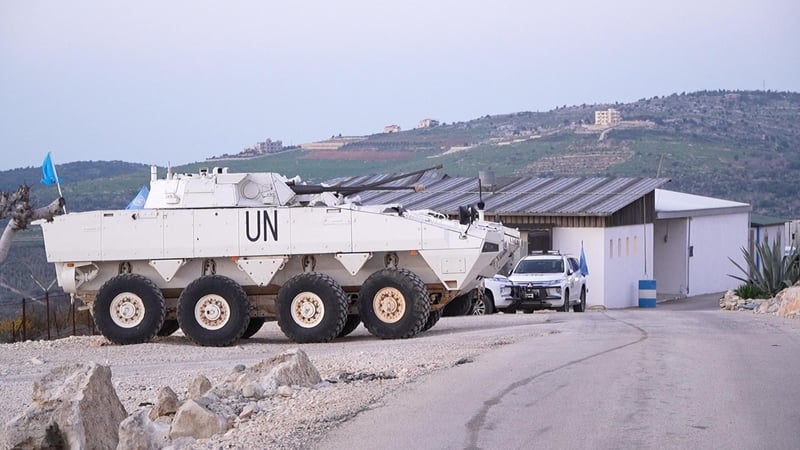 There are hundreds of Irish peacekeepers in Lebanon