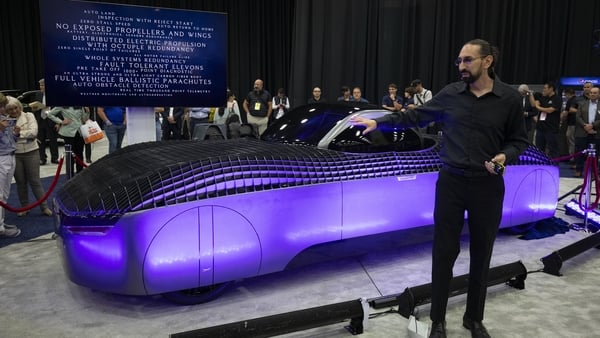 Jim Dukhovny, CEO of Alef Aeronautics which makes a flying car