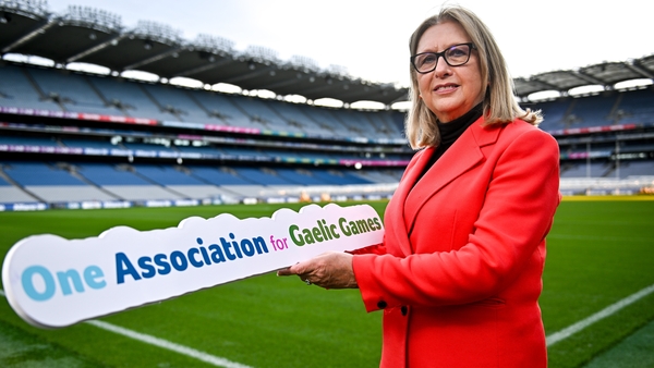 Steering Committee chairperson Mary McAleese has been leading the integration process involving the Camogie Association, the GAA and the LGFA