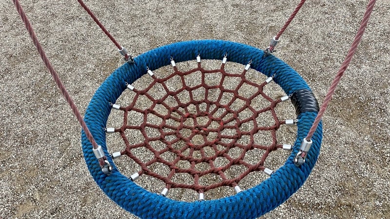 The women alleged their injuries occurred as they got off the basket-type swing (Stock image)