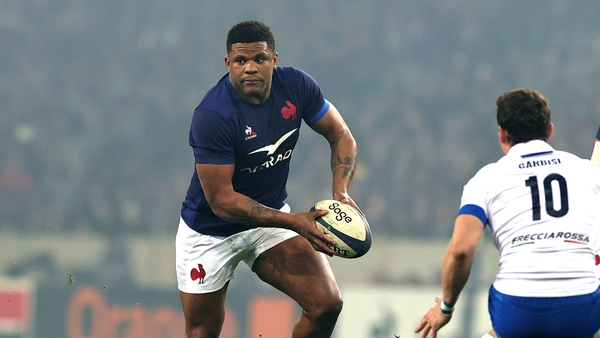 Danty was red-carded for a high tackle in Sunday's draw with Italy
