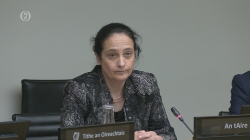 Catherine Martin told the committee that the two Government-commissioned reports into RTÉ have been delayed until March
