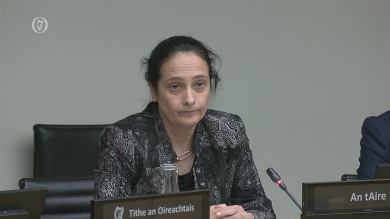 Catherine Martin told the committee that the two Government-commissioned reports into RTÉ have been delayed until March