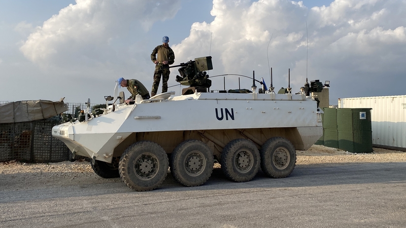 Lt. Col Stephen Mac Eoin said Irish troops are preparing any any further escalation in violence