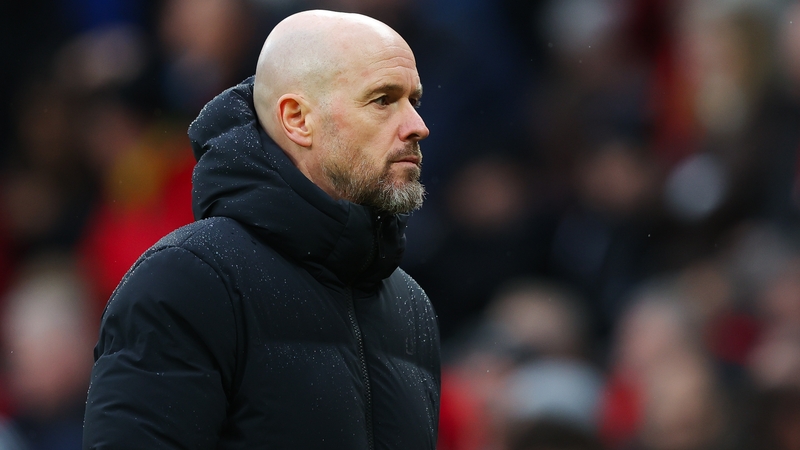 United boss Erik ten Hag