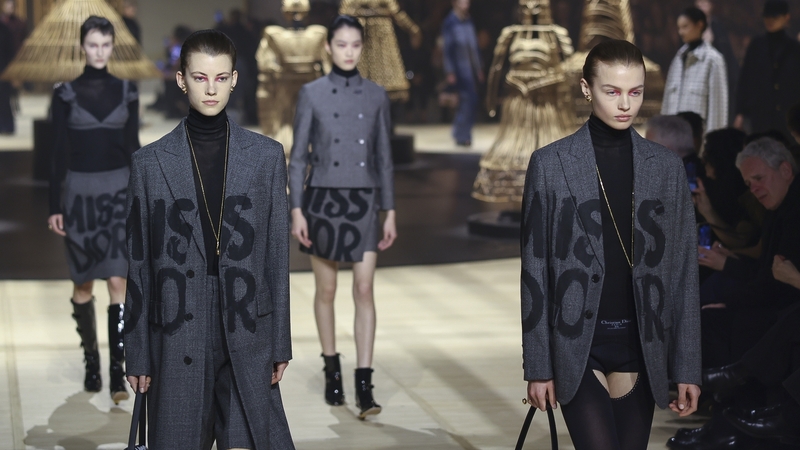 Maisie Williams – who plays Catherine Dior in the new Apple TV+ series – was front row to see Dior's new collection.