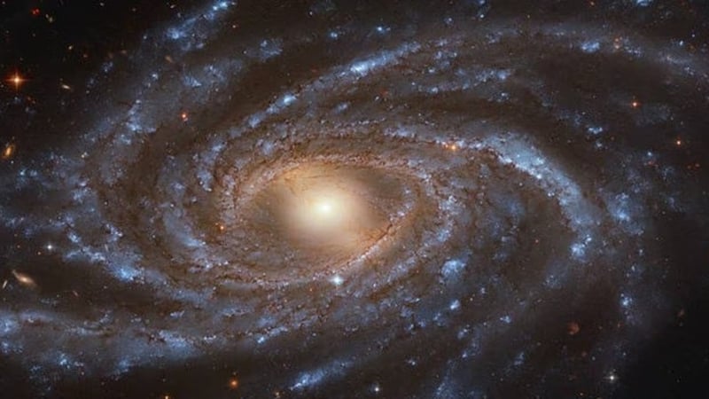 NGC 2336 galaxy captured by Hubble telescope. Image: ESA/Hubble & NASA
