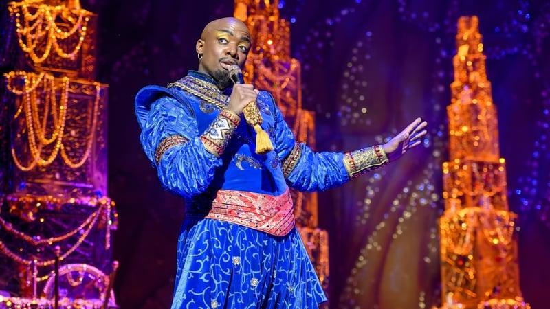Yeukayi Ushe as Genie in Aladdin