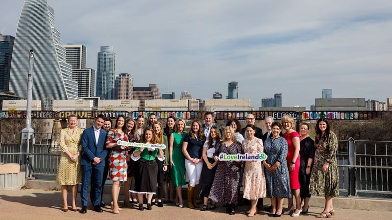 Tourism companies from Ireland and the US on day one of Tourism Ireland's sales mission to the US, in Austin, Texas