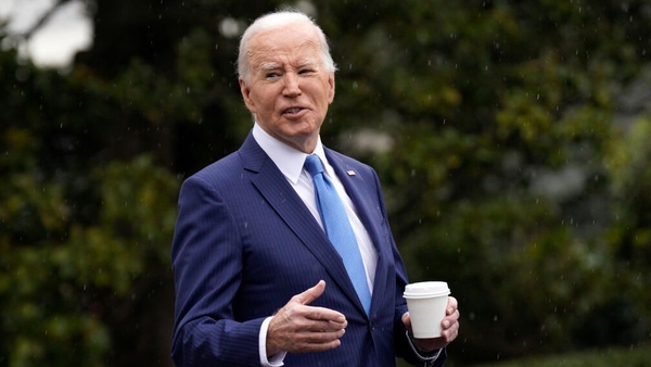 Joe Biden leaving the White House for his appointment in Maryland
