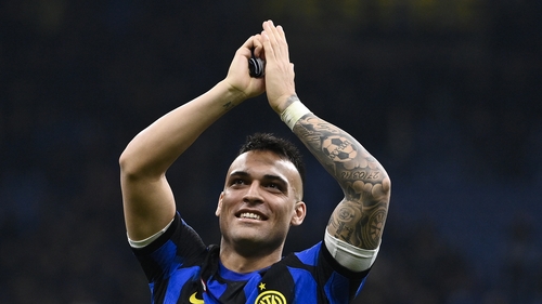 Captain Lautaro Martinez was among the Nerazzuri scorers