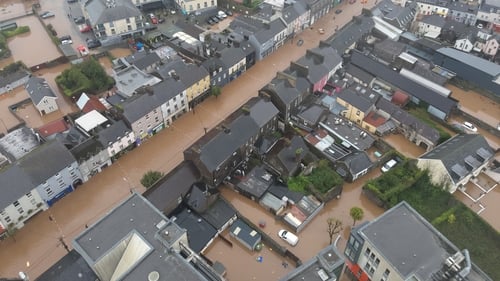 682 properties were damaged in the flooding in East Cork in October 2023 (Guileen Coast Guard)