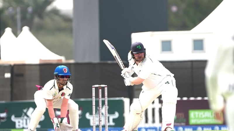 Paul Stirling settled Ireland on day two