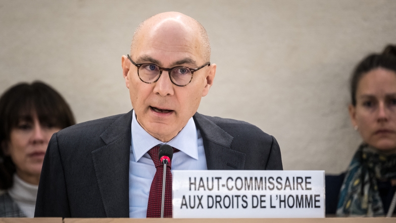 Addressing a meeting of the Human Rights Council in Geneva, the UN High Commissioner for Human Rights Volker Turk said there were 'no words to capture, the horrors that are unfolding before our eyes in Gaza'