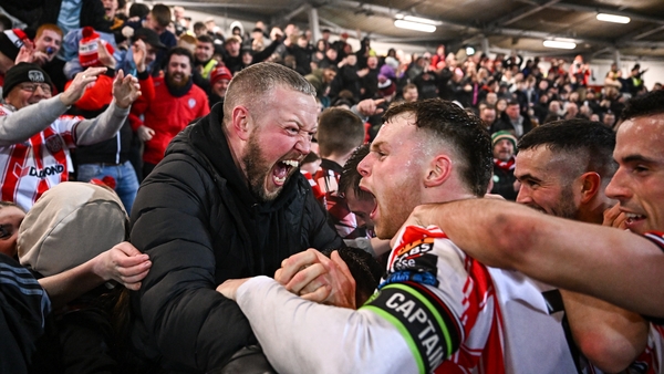 Derry City will be backed by a sold out Brandywell