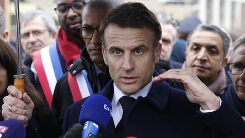 French officials insist President Emmanuel Macron is using strategic ambiguity to keep Russia off-balance