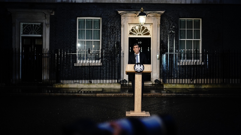 Speaking at a lectern outside Downing Street, Mr Sunak warned about the current situation in Britain, in the aftermath of the 7 October attacks by Hamas against Israel