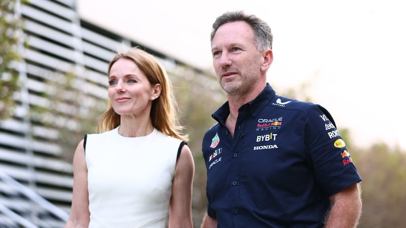 Geri Horner and Christian Horner