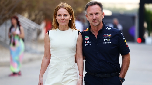 Geri Horner and husband, Red Bull boss Christian