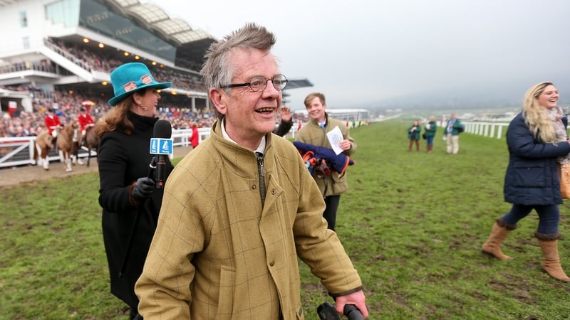 Mark Bradstock after Coneygree's triumph at Prestbury Park