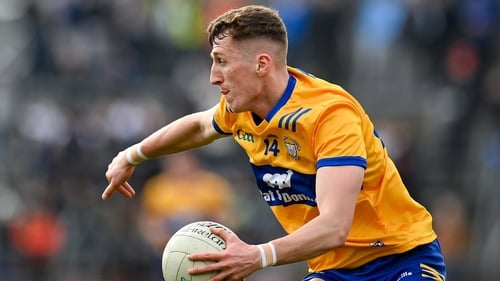 Emmet McMahon scored four first half points as Clare built a commanding lead