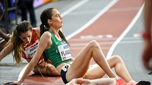 Roisin Flanagan secured a PB at the 3,000m final at the World Athletics Indoor Championships