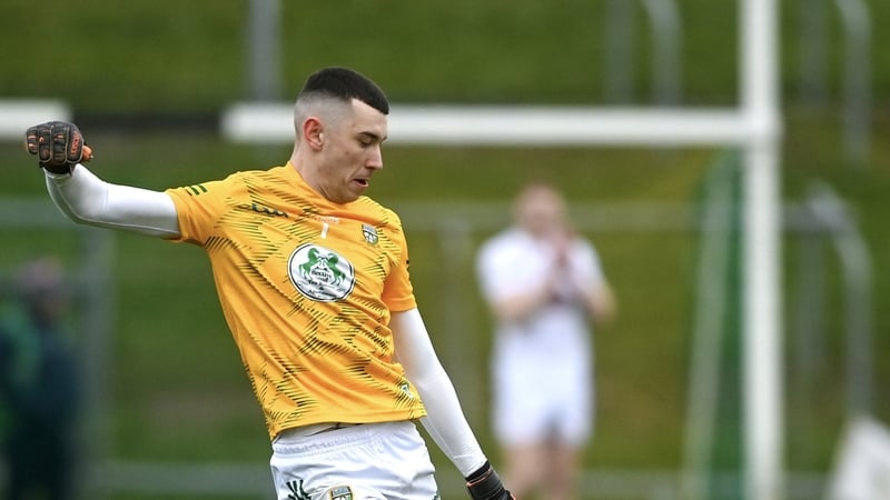 Meath goalkeeper Sean Brennan hit the equalising point against Cavan in the 70th minute