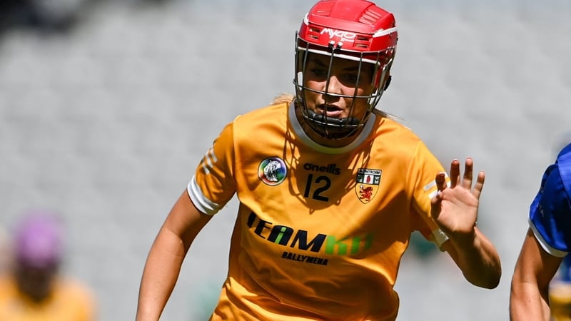 Caitrin Dobbin was one of only three Antrim scorers in Enniscorthy