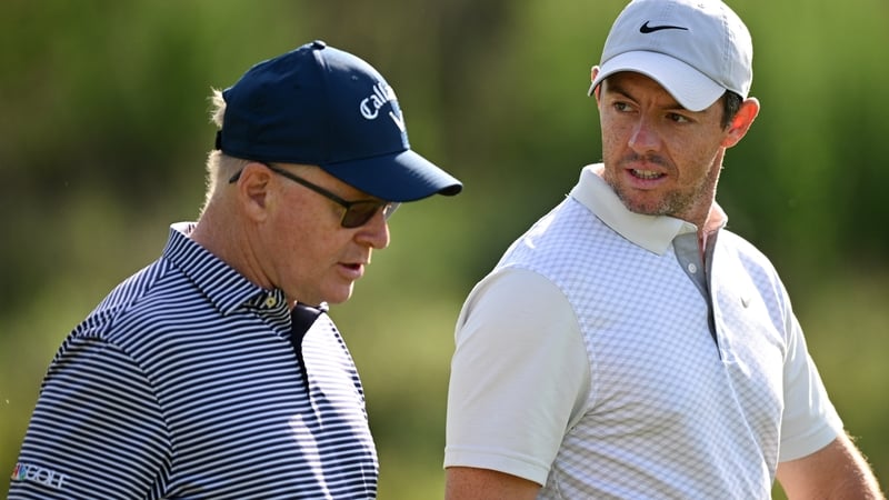 Pelley and McIlroy are singing from the same hymn sheet