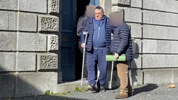 Ivan Volkov (L) was remanded to Limerick Prison to appear before the district court in Nenagh on 6 March