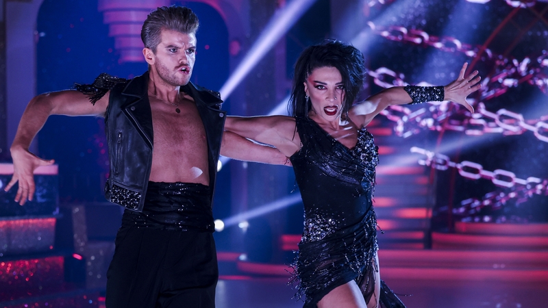 David Whelan with pro partner Salome Chachua