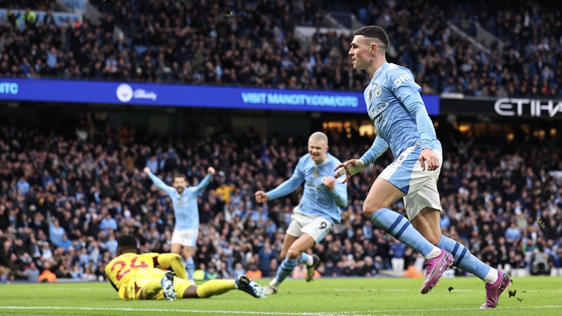 Phil Foden inspired Man City to turn around a first-half deficit