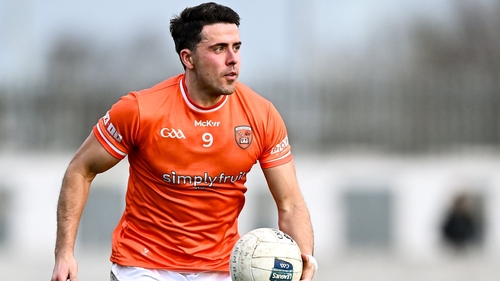 Stefan Campbell hit 0-03 from play for Kieran McGeeney's side
