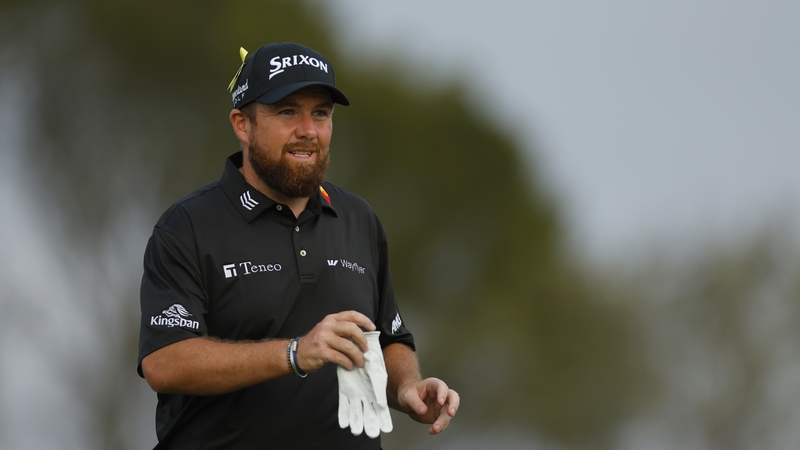 Shane Lowry is three back from the lead as a Monday finish beckons