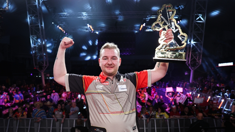 Dimitri Van Den Bergh saw off world champion Luke Humphries in a thrilling UK Open final