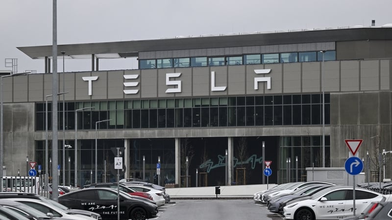 The outage at the Tesla site in Gruenheide was a result of an arson attack on a nearby power pylon